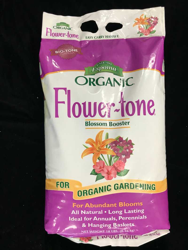 Espoma Organic Flower-Tone 18lb - Chuck Hafner's Farmers Market ...