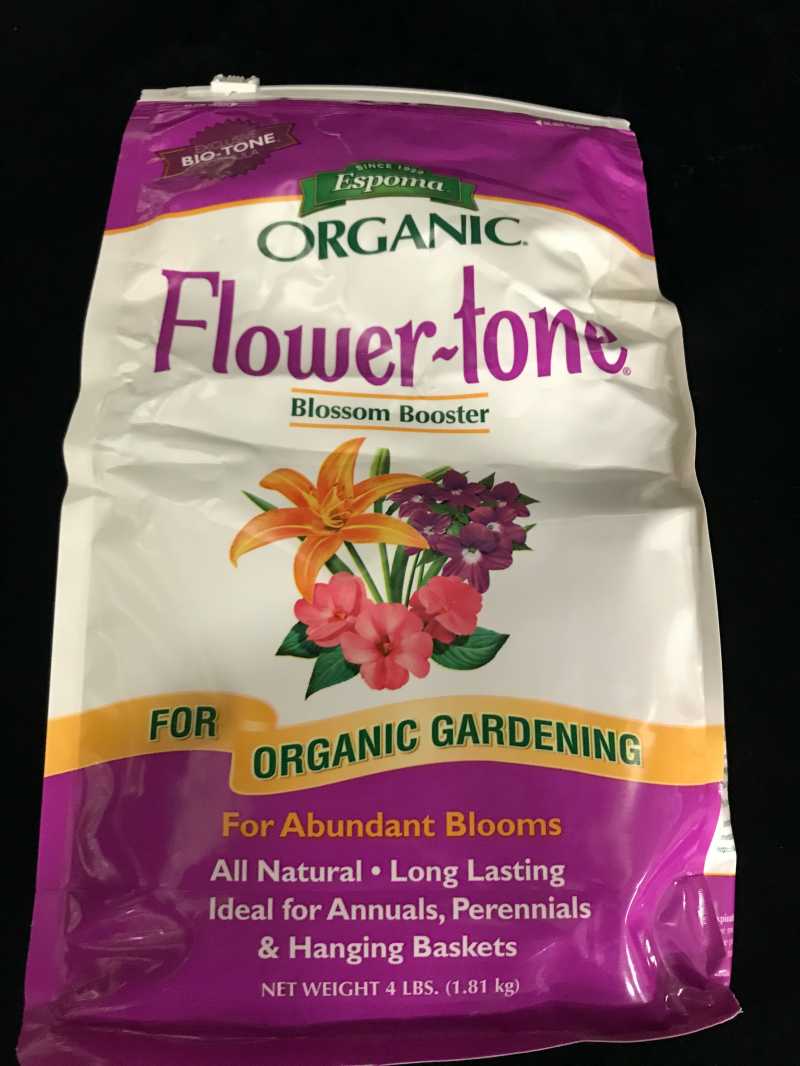 Espoma Organic Flower-Tone 4lb - Chuck Hafner's Farmers Market & Garden ...