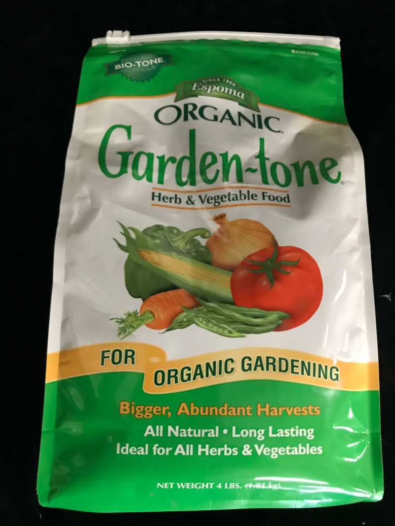 Espoma Organic Garden-Tone 4lb - Chuck Hafner's Farmers Market & Garden