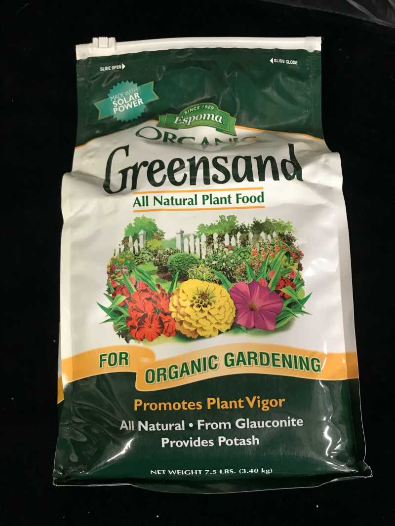 Espoma Organic Greensand 7.5lb - Chuck Hafner's Farmers Market & Garden ...