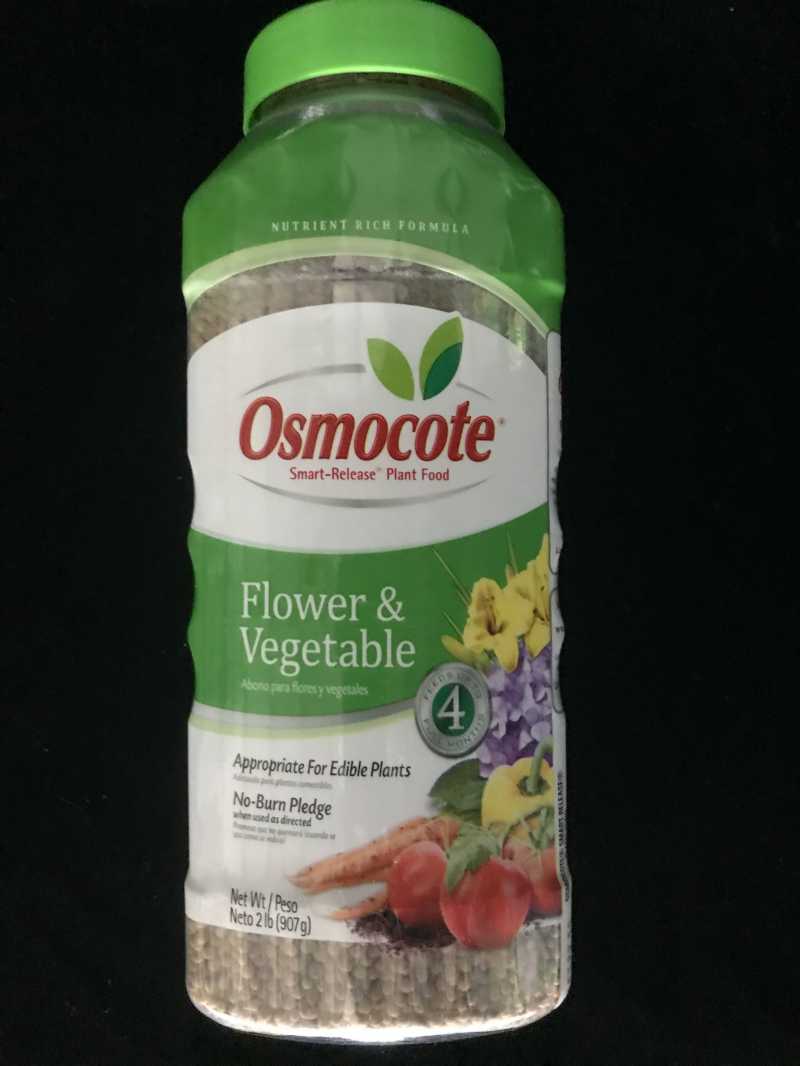 Osmocote Plant Food Flower &amp; Vegetable 2lb Chuck Hafner